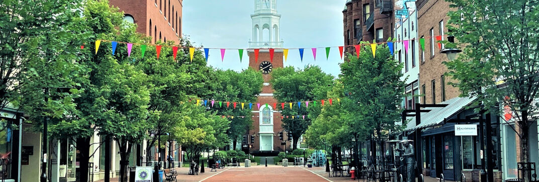 Church Street Marketplace in Burlington, VT