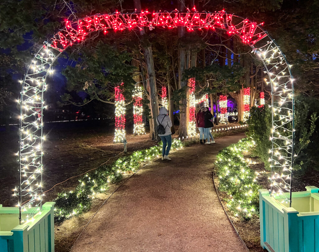 Festival of Lights at the Breakers Mansion