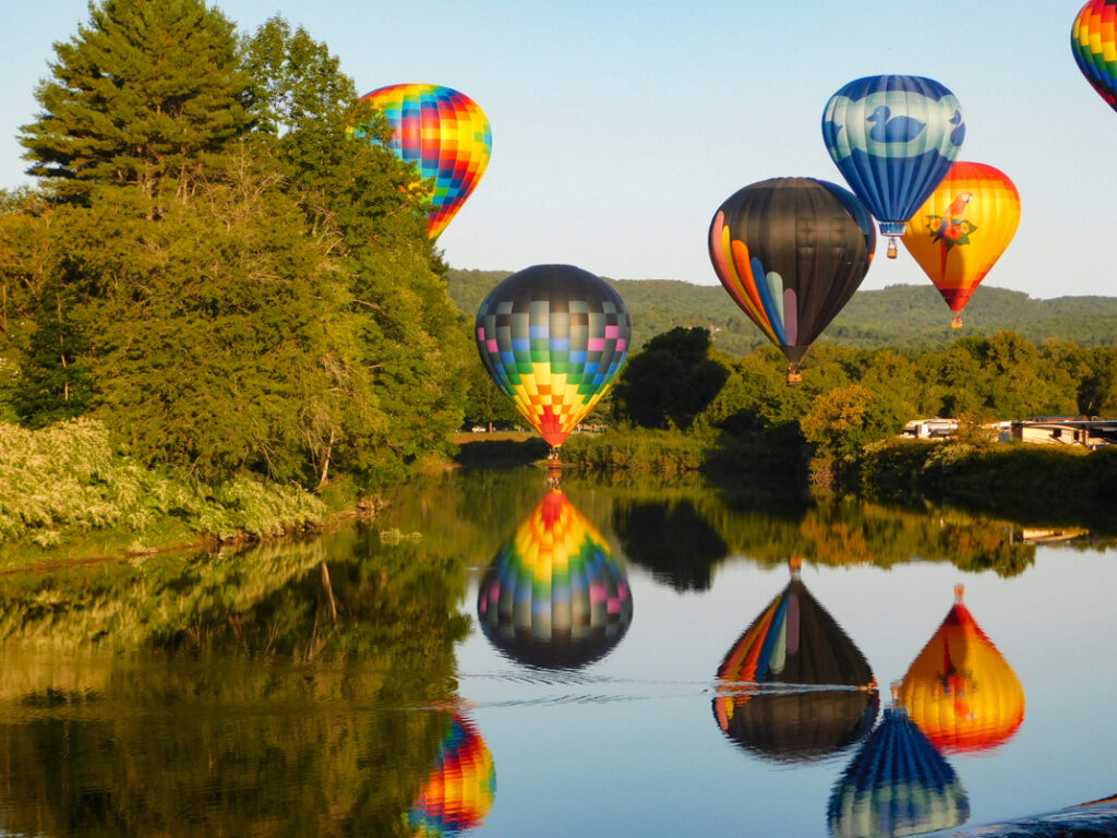 Up, Up and Away at the Quechee Hot Air Balloon Festival New England