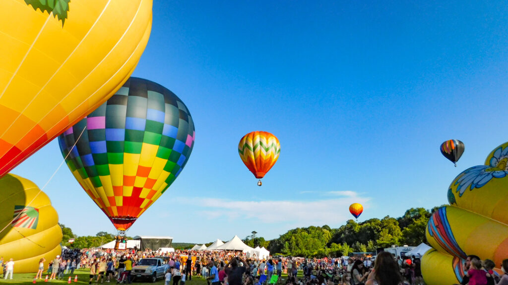 Up, Up and Away at the Quechee Hot Air Balloon Festival