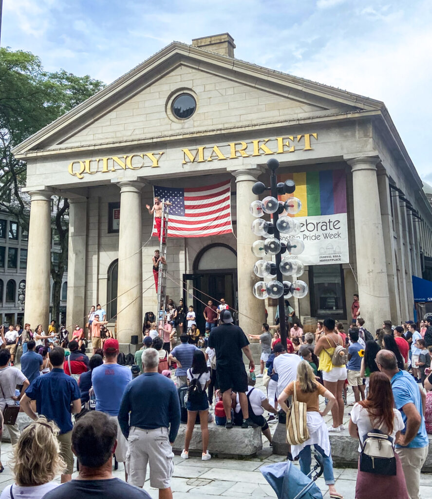 Street Performers at Faneuil Hall