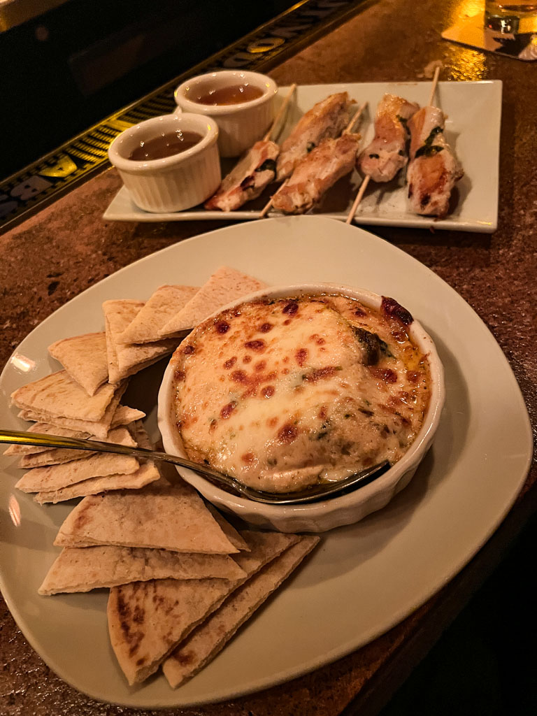 Spinich and Artichoke Dip at North Point