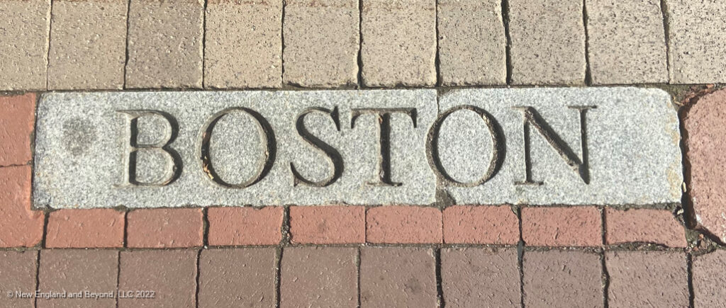 Boston brick at Church Street Marketplace