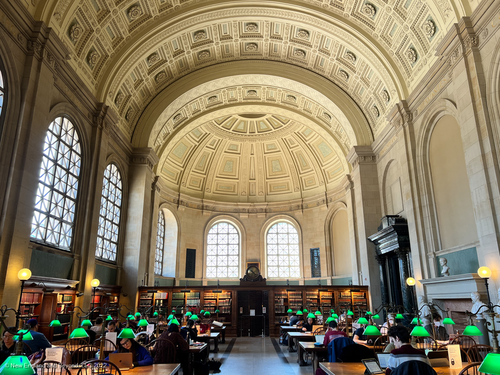 Bates Reading Room - Boston Public Library