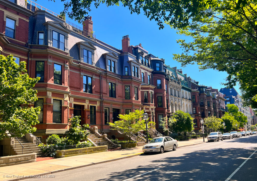 Brownstones on Commonwealth Ave