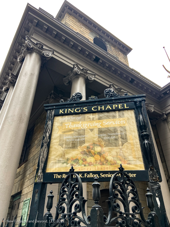 King's Chapel - Freedom Trail Site #5