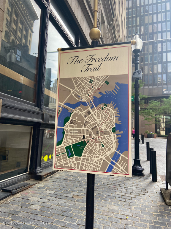 Boston Freedom Trail Sign