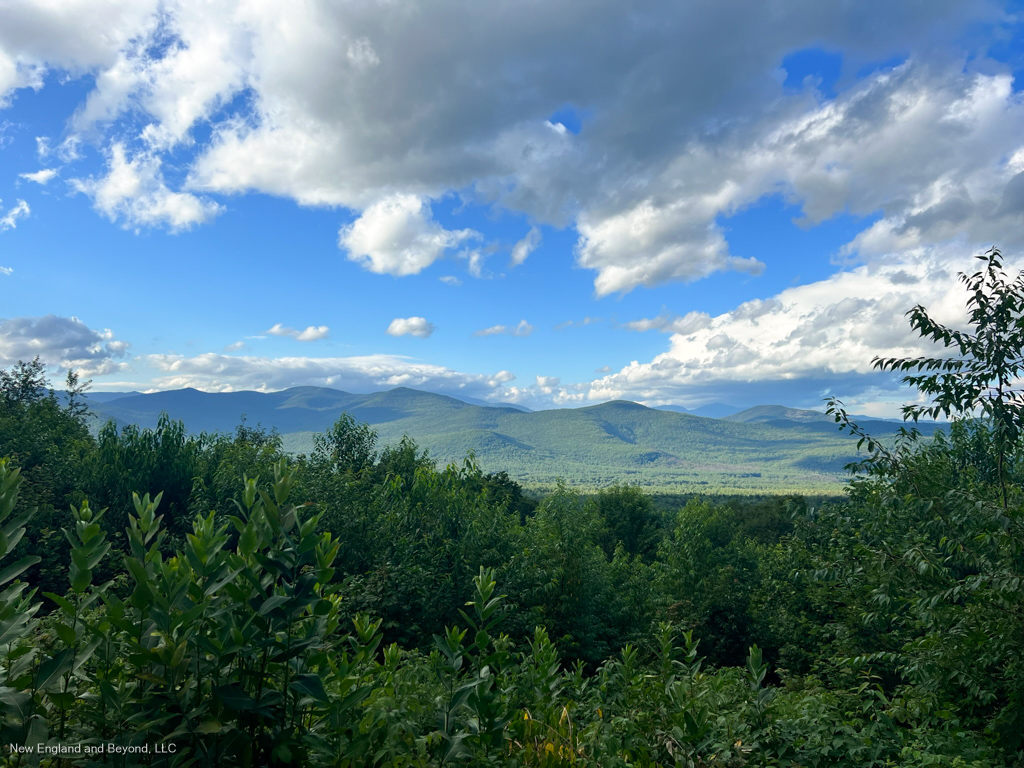A view of the Mountains from the Kancamagus Highway