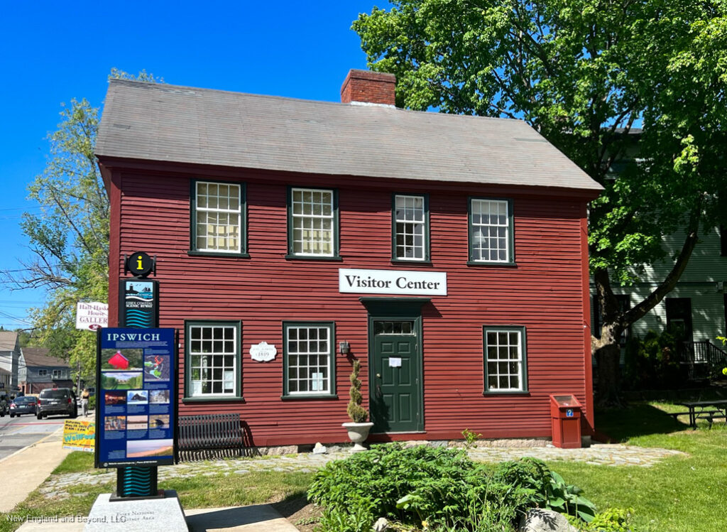 The Historic Visitor Center in Ipswich, MA