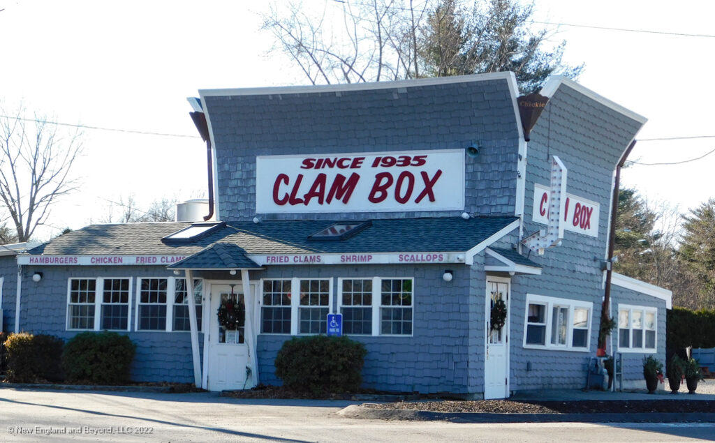 The Clam Box Seafood Shack in Ipswich, MA