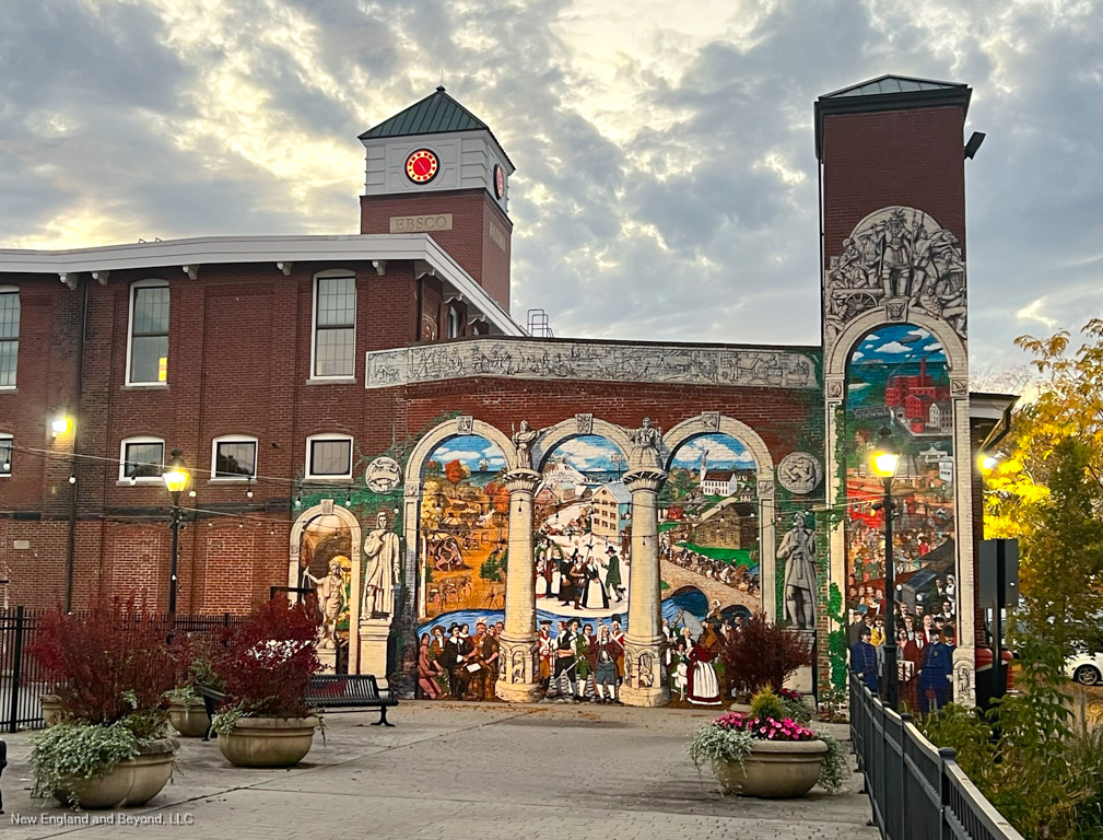 Alan Pearsall's “History of Ipswich” Mural