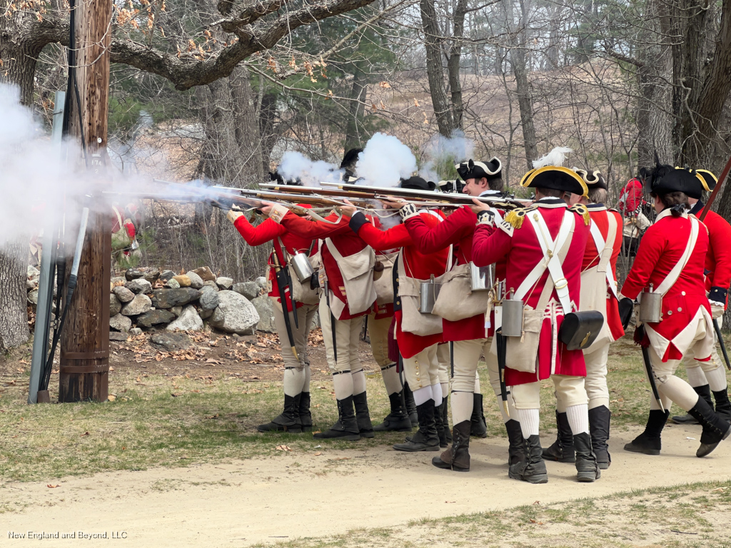 Patriots Day Reenactments Lexington Concord Redcoats