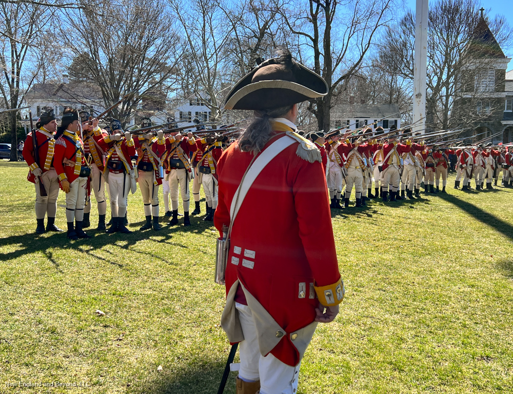 Patriots Day Reenactment of Skirmish on Lexington Green