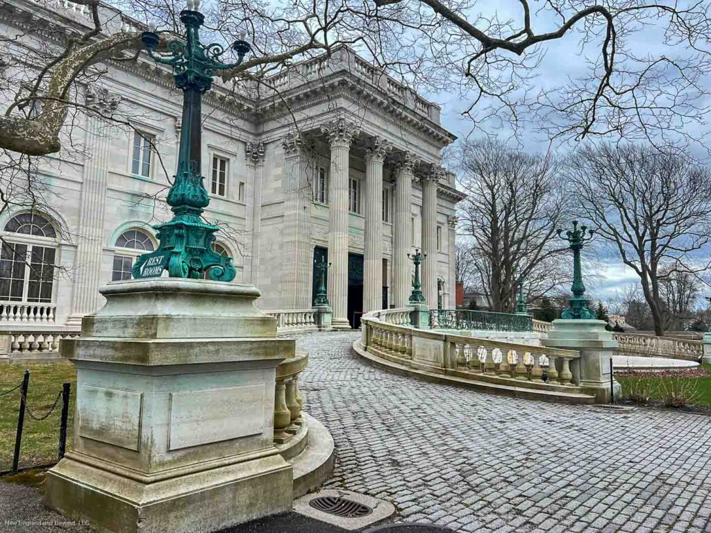 The Marble House on Bellevue Avenue