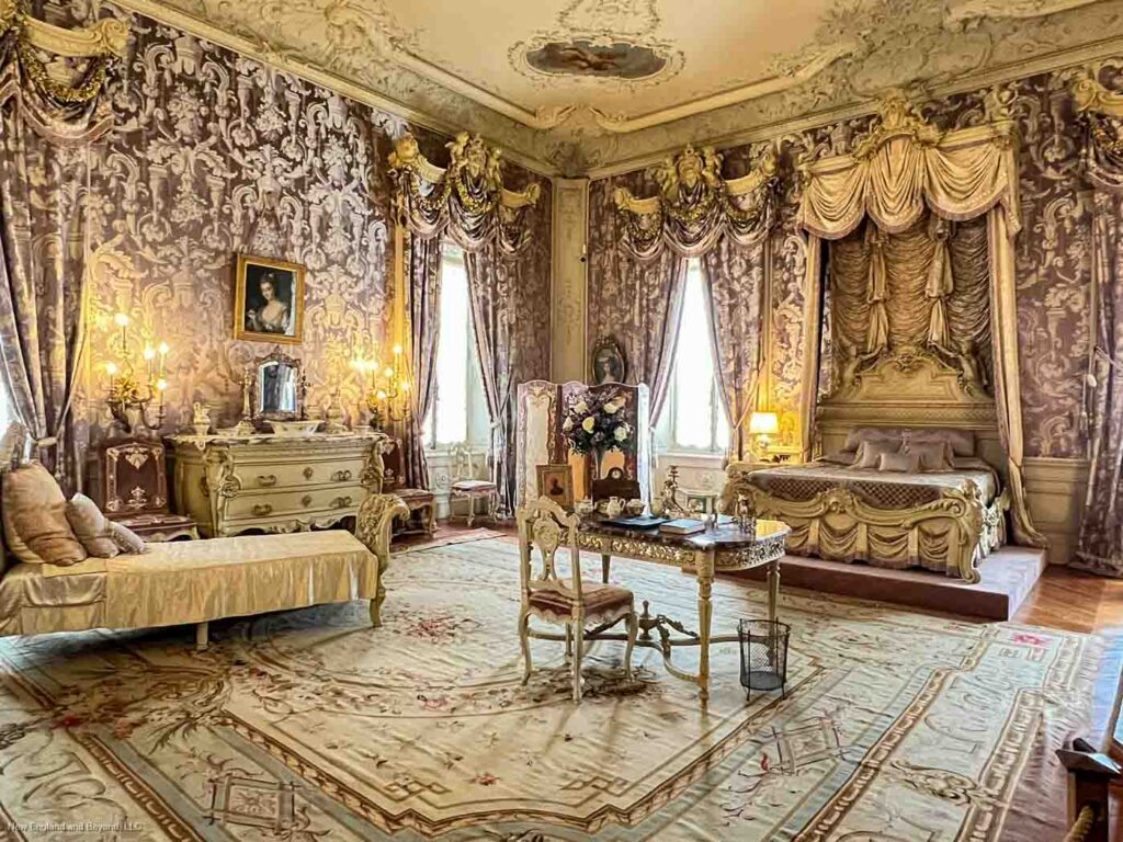 Mrs. Vanderbilt's Bedroom at the Marble House