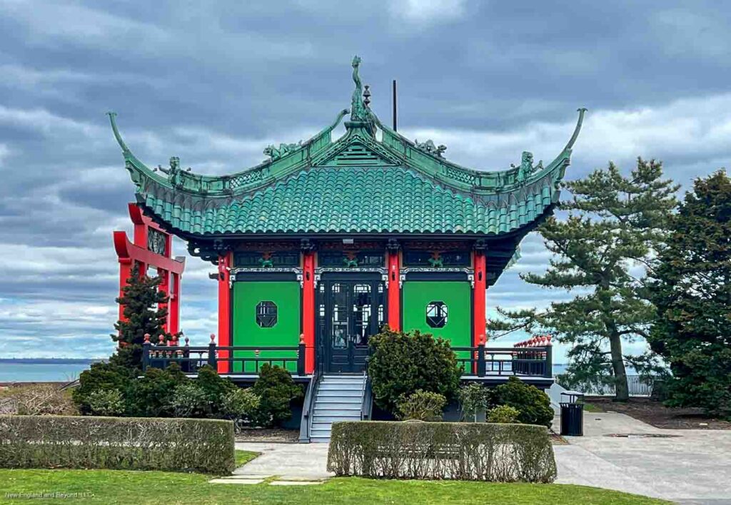 The Chinese Tea House at the Marble House in Newport