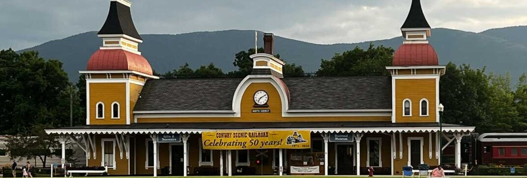 Conway Scenic Railroad Train Station - North Conway, NH