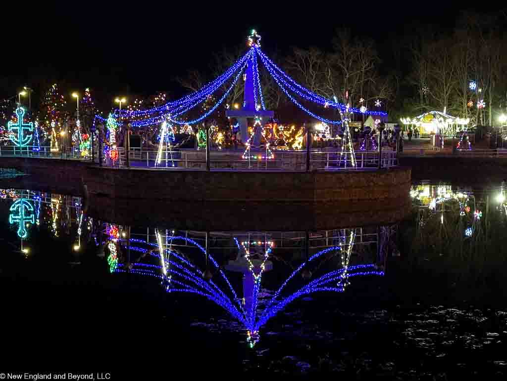 Christmas Lights at the La Salette Shrine in Attleboro, MA