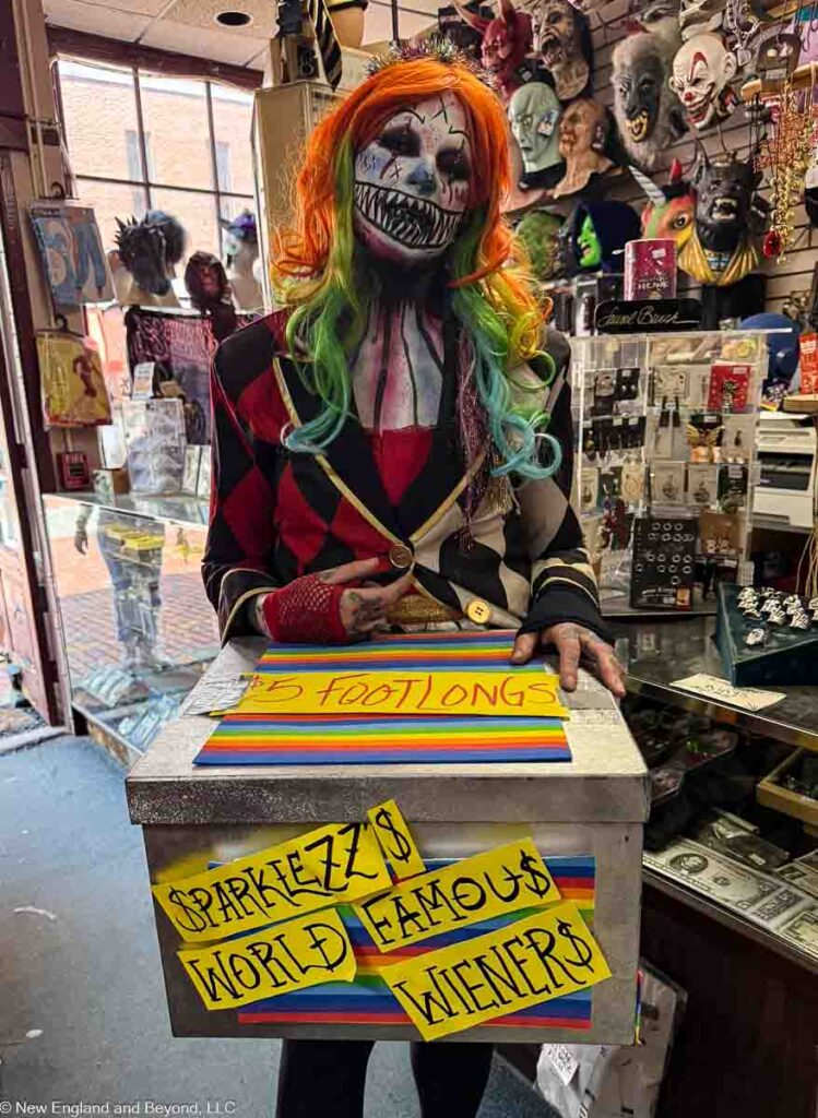 Monster Costume in Salem, MA