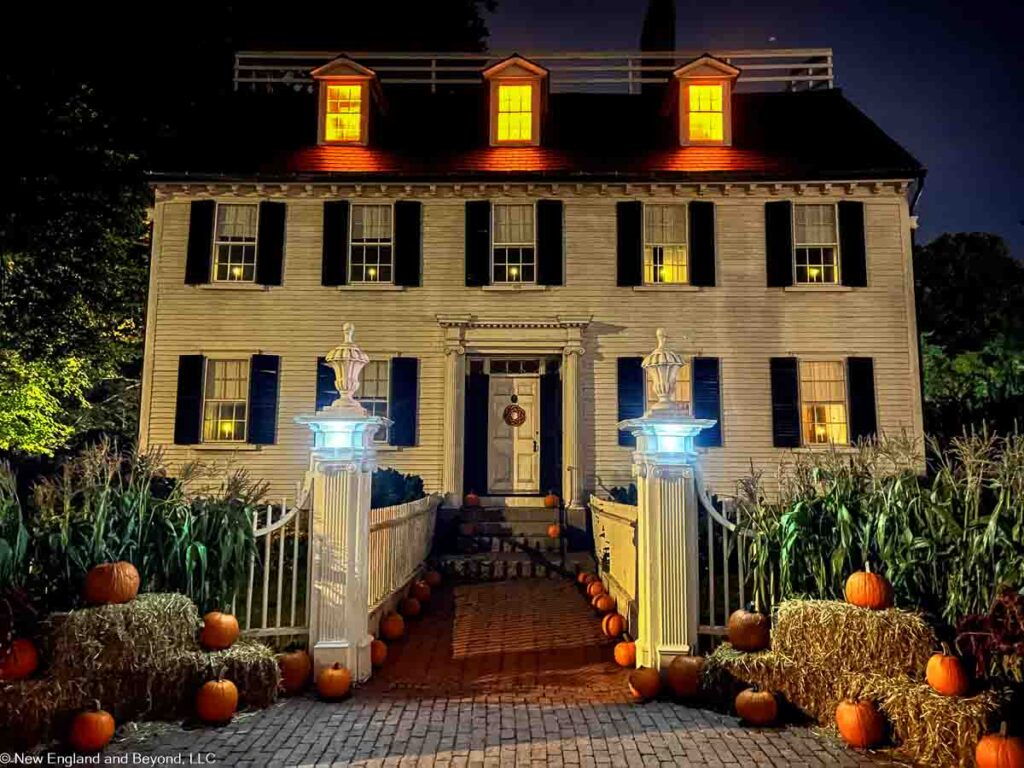 Ropes Mansion in October, Salem, MA 