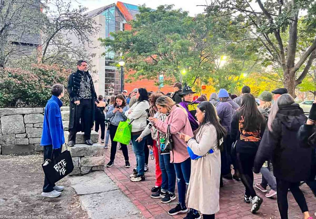 A Salem Walking Tour at the Salem Witch Trials Memorial
